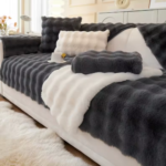 sofa cover fluffy D Smart Gadgets